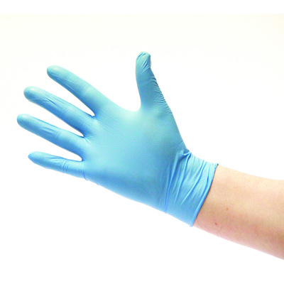 Premier Performer Nitrile Sterile Examination Gloves Blue Medium x50