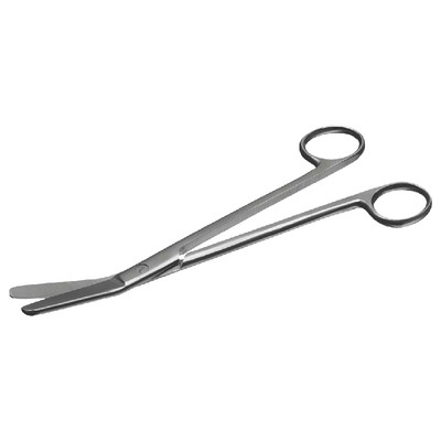 Instrapac Currie Uterine Scissors, 8" - x 1