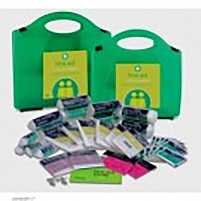 50 Person Workplace First Aid Kit in Green Aura
