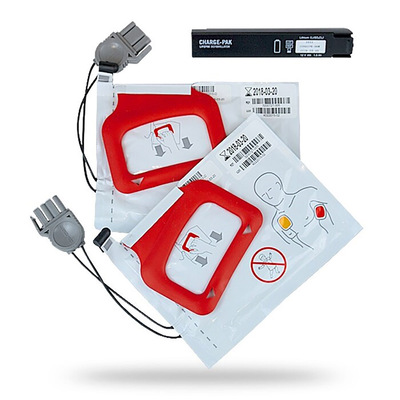 Physio-Control Lifepak CR Plus CHARGE-PAK and Electrode Replacement Kit