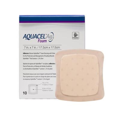 Aquacel Ag Foam 10cm x 10cm x10