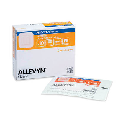 Allevyn Adhesive  12.5cm x 12.5cm x10