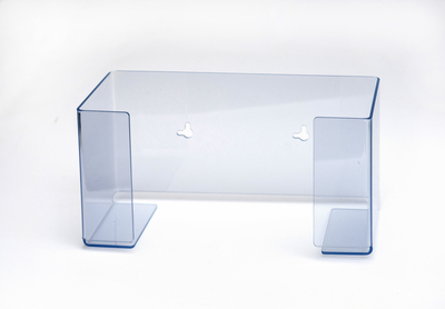 Single Glove Box Holder Clear One size