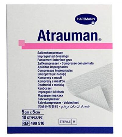 Atrauman Ag 5cm x 5cm x10