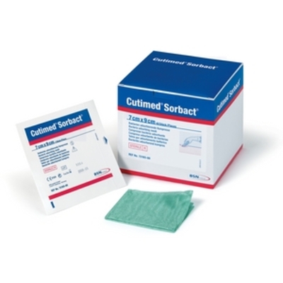 Cutimed Sorbact Dressing Pad 10cm x 10cm x5