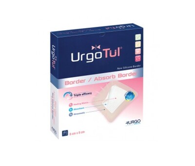 Urgotul Absorb Border 13cm x 13cm x10