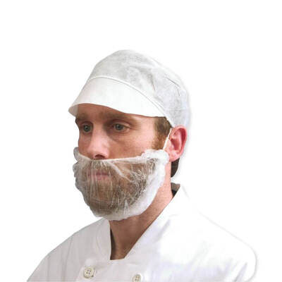 Beard Mask White X 100