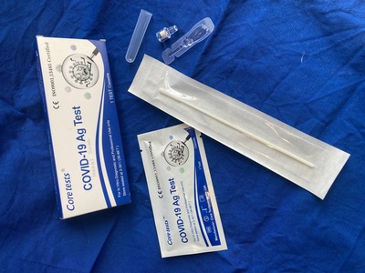 Core Test Nasal Swab, Self -Test, Individual, Lateral flow Test