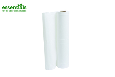 Essentials Plus Couch Roll 50m x500mm White WHITE x9