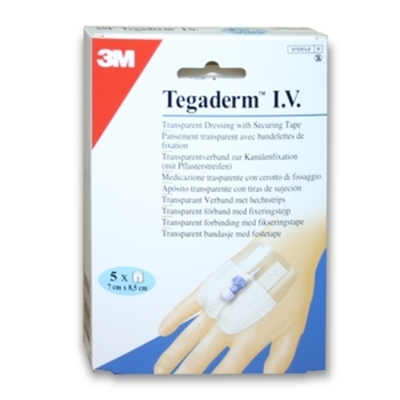 Tegaderm IV Dressing 5cm x 7.5cm x100