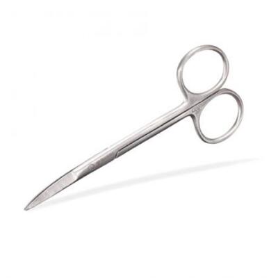 Rocialle Disposable Iris Curved Scissors, 1.25cm - x 1