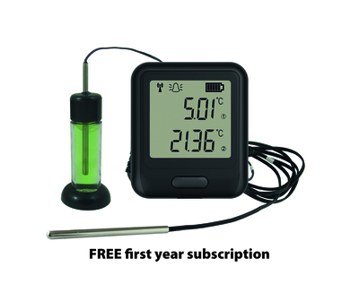 Lec Dual Probe WiFi Data Logger