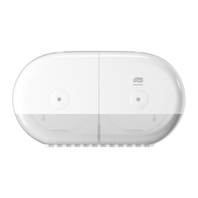 Tork SmartOne Twin Mini Toilet Roll Dispenser