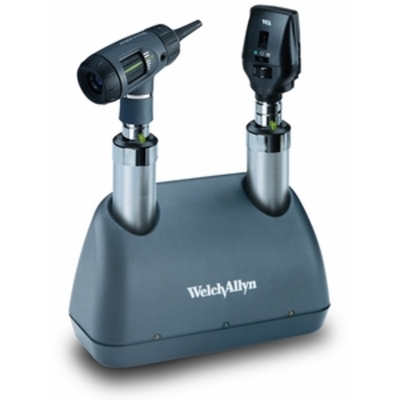 Welch Allyn 3.5v Prestige Desk Set (with NiCad Handle) in hard case