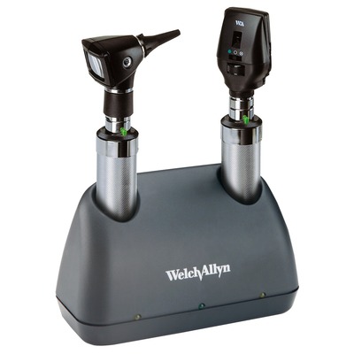 Welch Allyn 3.5V Elite Desk Set with NiCad Handles