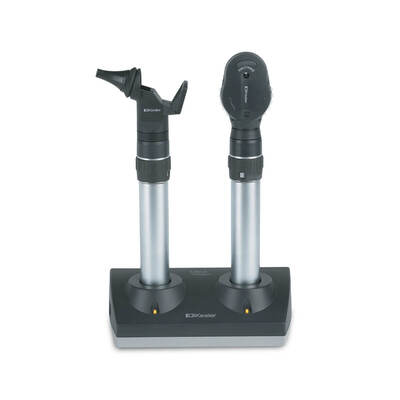 Keeler Practitioner Ophthalmoscope and Practitioner Otoscope 240v Desk Set