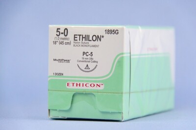 Eithilon Suture 5-0 x36