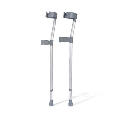 Lightweigh Aluminium Adjustable Crutches