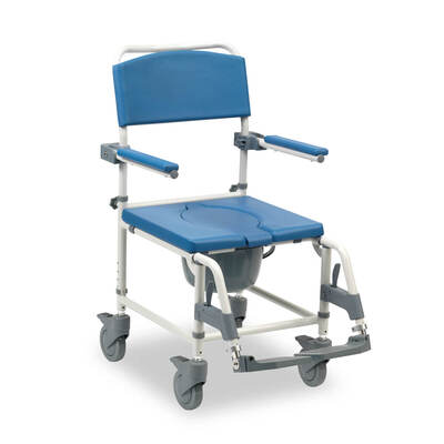 ASTON SHOWER CHAIR 5inch CASTORS