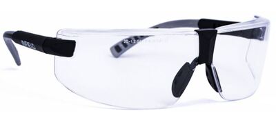 PLASTIC FRAME PROTECTIVE SPECTACLES-RAPTOR - BLACK