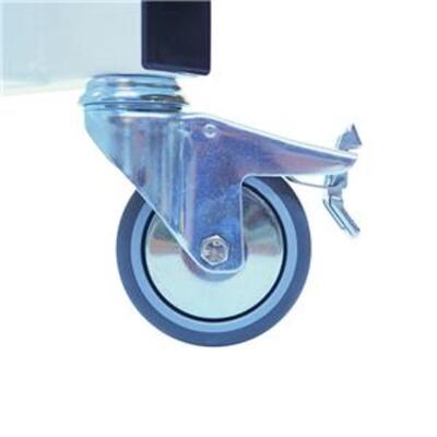 Medi-Plinth Large Transport Castors (Factory Fitted)