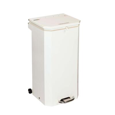 Sunflower Flame Retardant Bin White Lid 70L