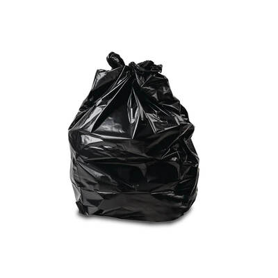 REFUSE SACKS FLAT PACK MED DUTY BLACK 70L X 200